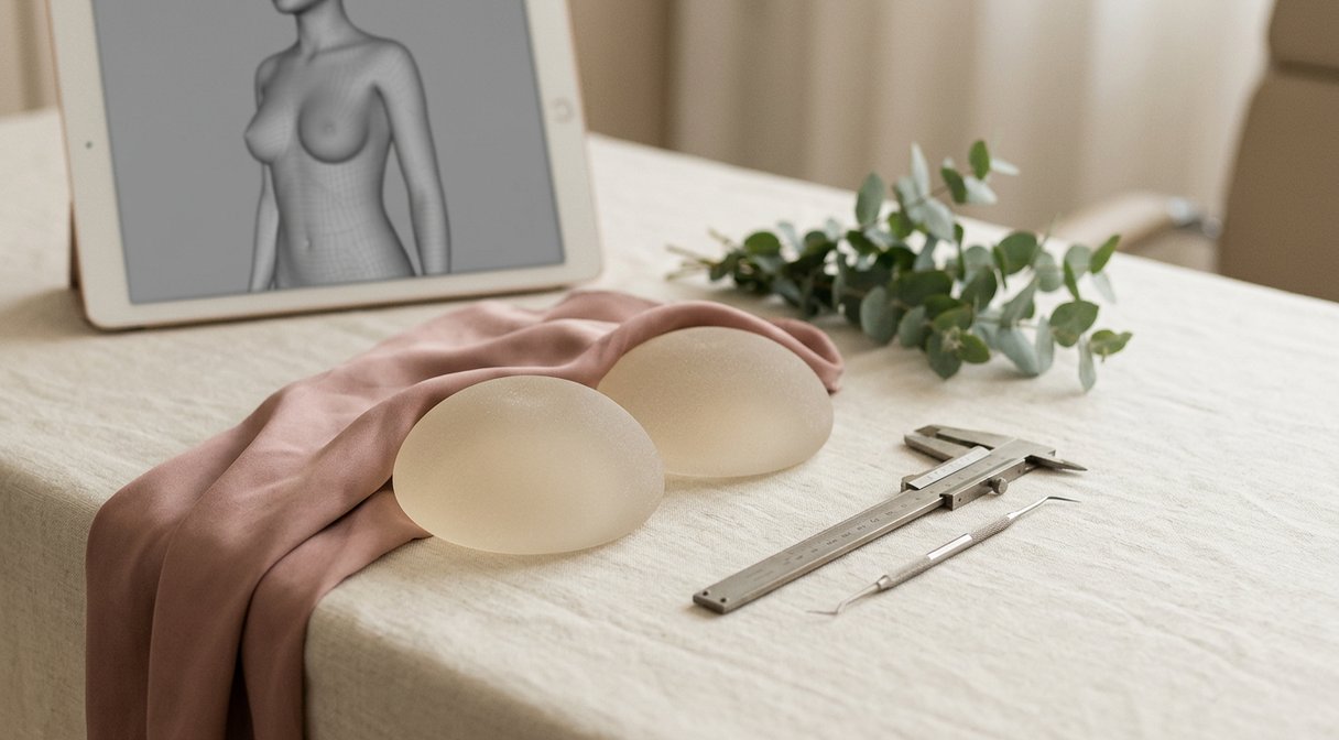 Tamanho ideal do implante mamário com simulação 3D