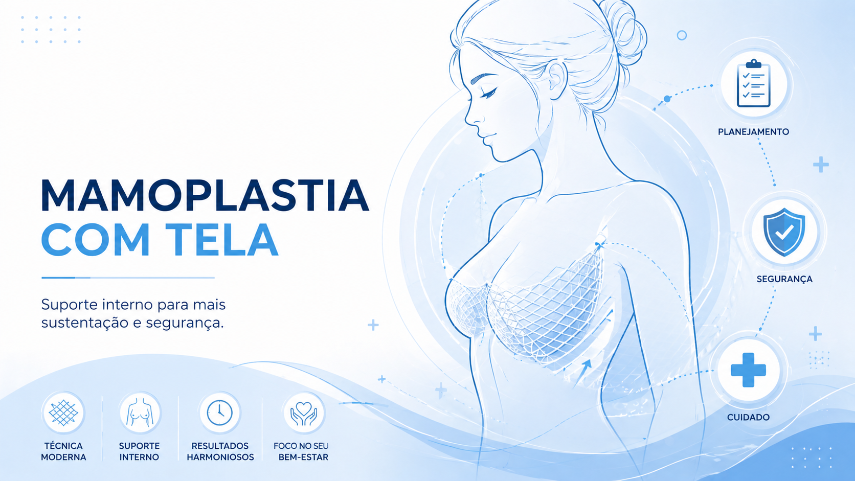mamoplastia com tela
